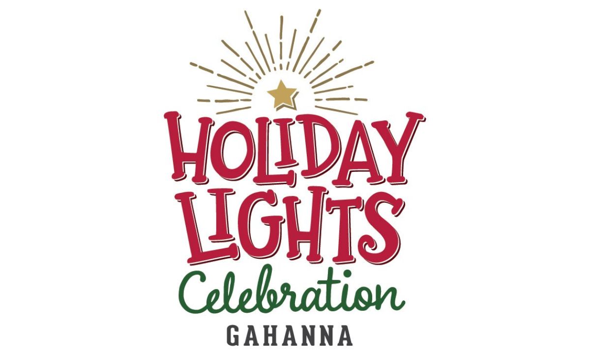 Gahanna Ohio Holiday Lights Logo