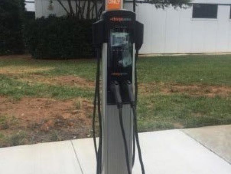 ChargePoint EV charging station